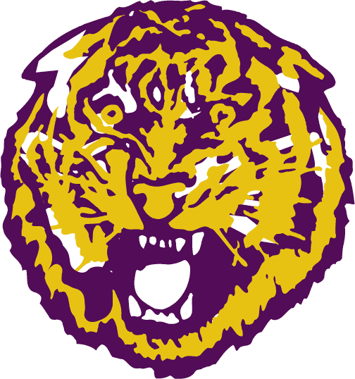 LSU Tigers 1977-2002 Primary Logo DIY iron on transfer (heat transfer)